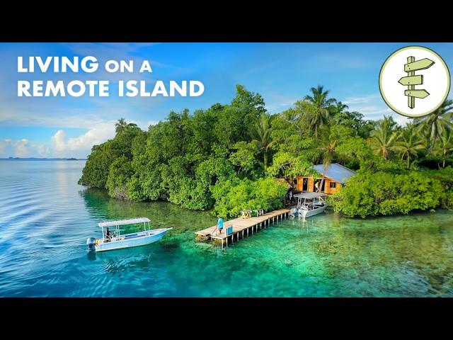 Family of 5 Living Off-Grid on a Remote Tropical Island