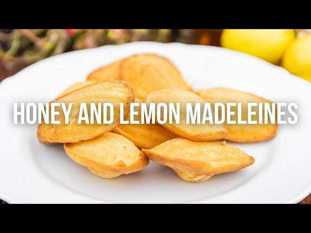 Honey and Lemon Madeleines