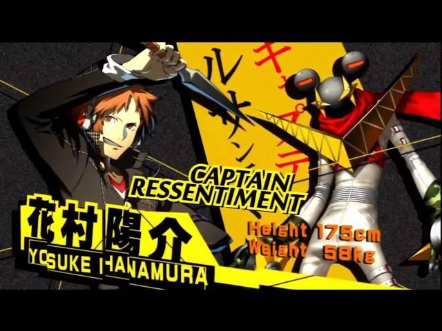 Persona 4 Arena | English Midnight Channel Cutscene (HD)