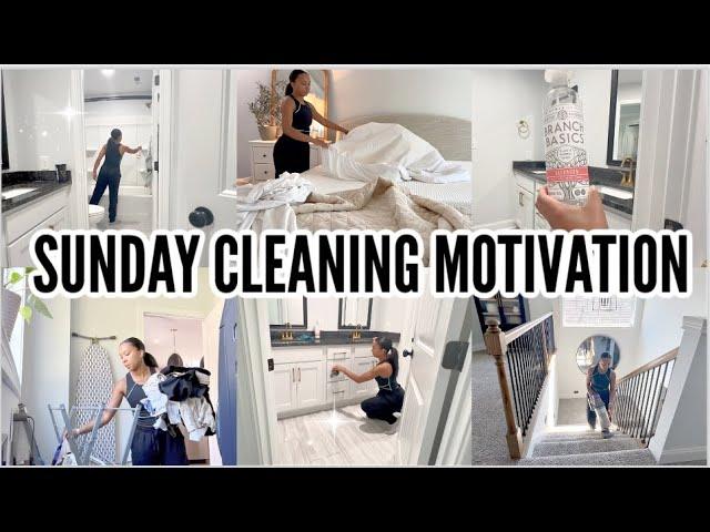 *NEW* SUNDAY CLEANING MOTIVATION || SUNDAY RESET ROUTINE || SPEED CLEAN WITH ME