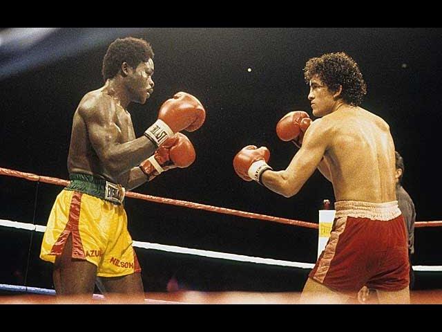 Salvador Sanchez vs Azumah Nelson (Highlights)