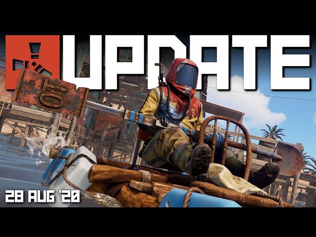 Kayak, Paddle and Fishing villages | Rust update 28th August 2020