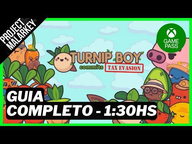  TURNIP BOY COMMITS TAX EVASION | GAME PASS | GUIA DE CONQUISTAS | 1000G em 1h e 30Min