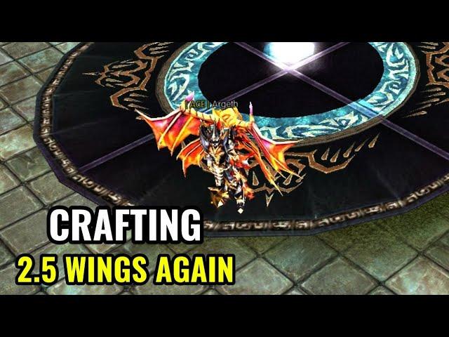 MU MONARCH SEA | CRAFTING 2.5 WINGS AGAIN AND CHARACTER UPDATE