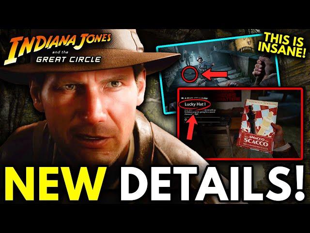 Indiana Jones and the Great Circle NEW Gameplay, Combat, & Story Details Are INSANE!