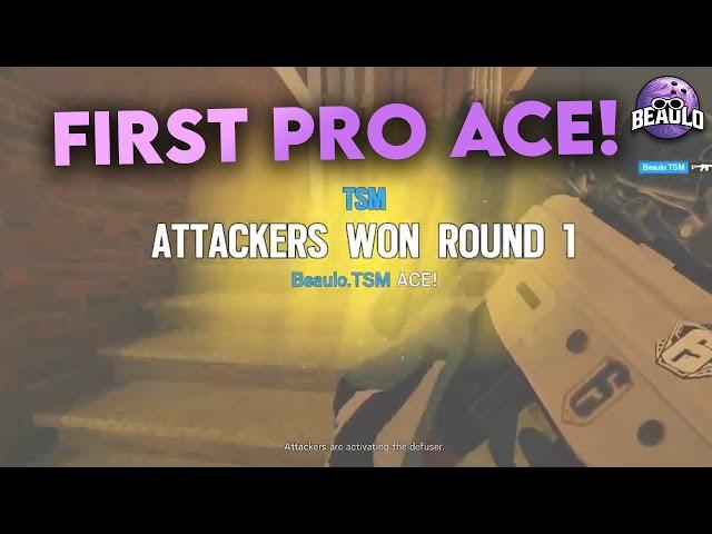 BEAULO'S FIRST ACE IN PRO LEAGUE!