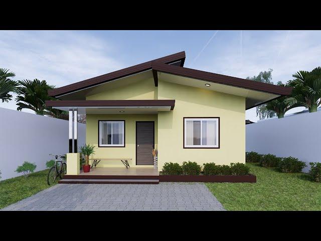 Small House Design Idea (9x7meter) 3 bedroom & 2 Bathroom