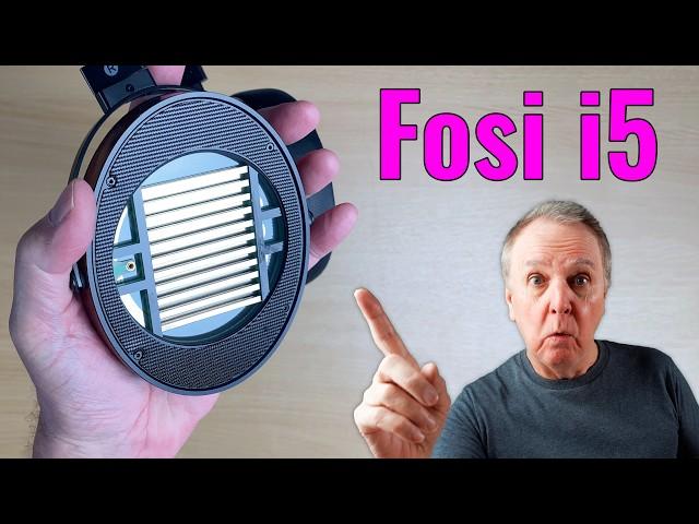 High-End Planars for LESS? - Fosi Audio i5 Planar Magnetic Headphones
