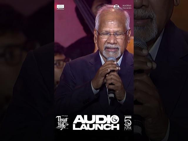 Kamal Haasan sir நாயகன் படம் பண்ண சொன்னாரு | Mani Ratnam | Thug Life Audio Launch | A.R. Rahman