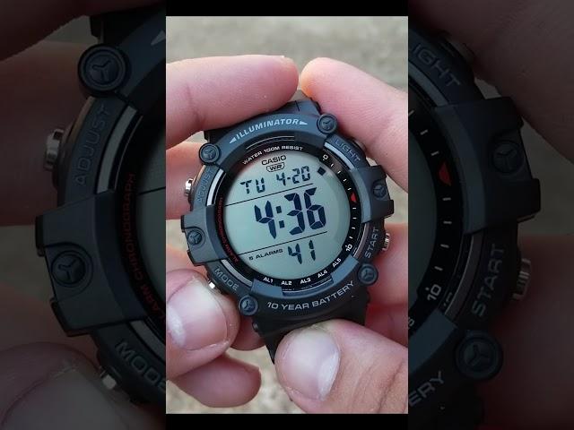 Casio AE-1500 - Watch modes