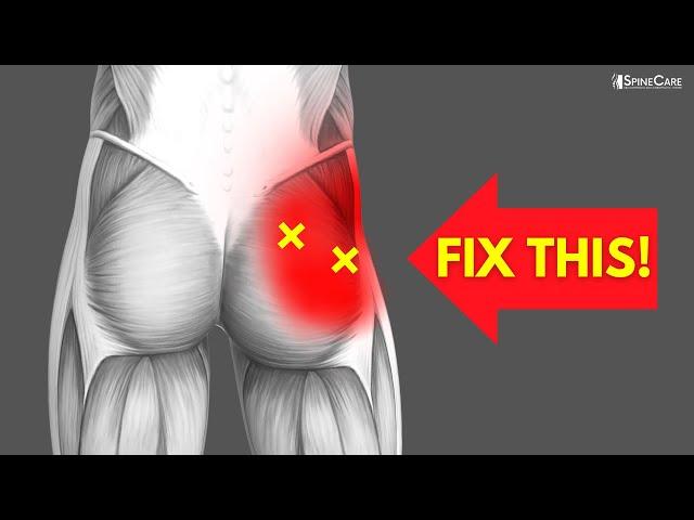 How to Relieve Butt and Hip Pain FOR GOOD