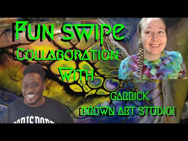 #48 | Sheleeart Swipe Collaboration w/ Garrick Brown Art Studio