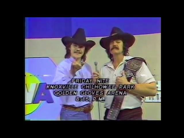 NWA Championship Wrestling. Knoxville 1981 Part 1