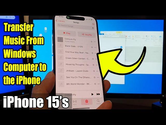 Ultimate Guide: How to Transfer Music from Windows Computer to iPhone 15 (Pro/Pro Max/Plus)