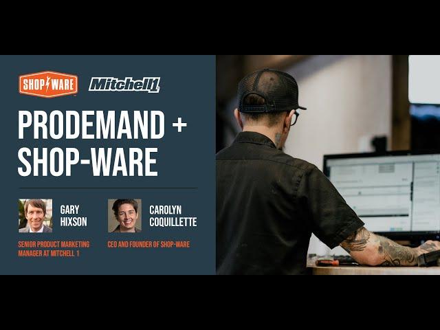 Webinar: ProDemand + Shop-Ware