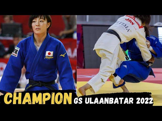 NATSUMI TSUNODA JUDO ULAANBATAR CHAMPION 2022 JAPAN JUDO