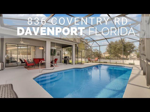 Davenport Pool Home with Amazing Updates! 836 Coventry Road, Davenport, FL