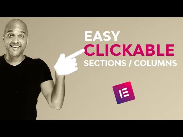 Make Column Clickable Elementor