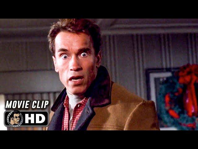 JINGLE ALL THE WAY Clip - "Reindeer Punch" (1996) Arnold Schwarzenegger