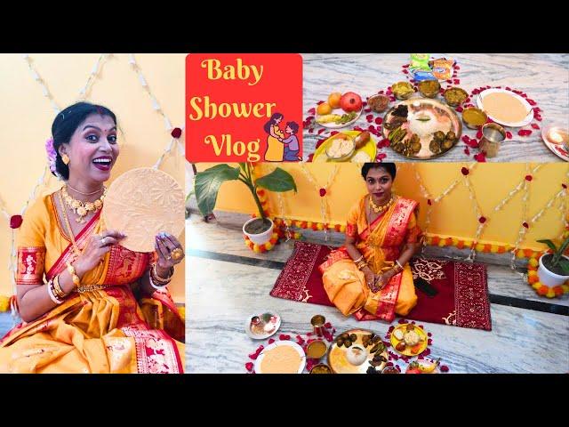 My Bengali Traditional Baby Shower Vlog || Sudden Accident Happen During The Occasion ||