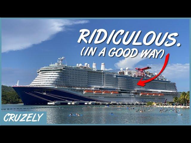 Carnival's Newest Ship Is Ridiculous... Here's Why (Honest Review)