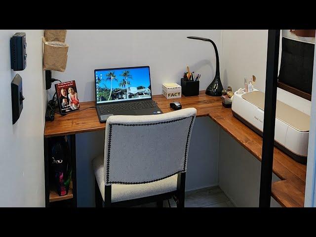 RV home office renovation