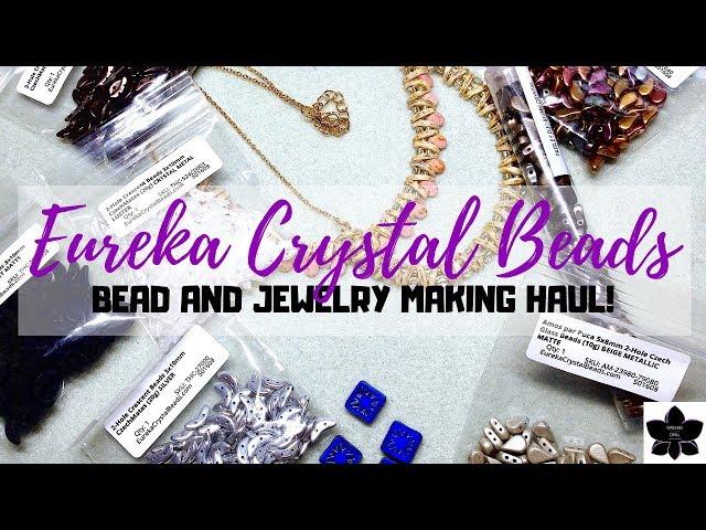 Online Bead and Jewelry Making Craft Haul | eurekacrystalbeads.com | November 2018