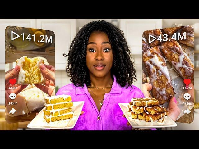 I Tested the MOST VIEWED Tiktok Recipes