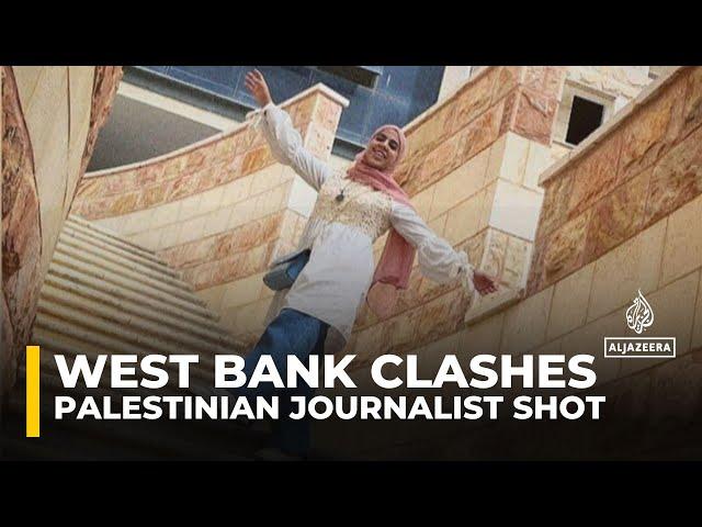 Palestinian journalist killed during clashes in occupied West Bank