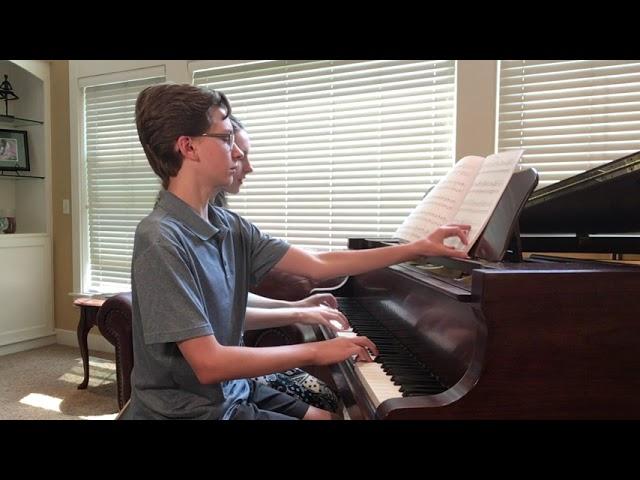 In Recital Duets: Book 3 - “Roundup” - By David Karp