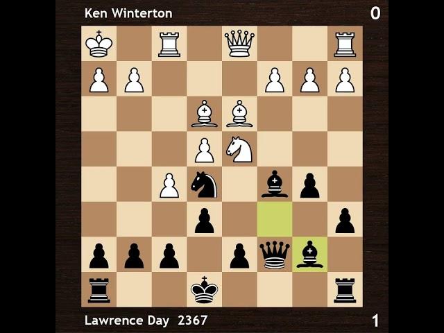 Ken Winterton vs Lawrence Day | Eastern Ontario Open 1971