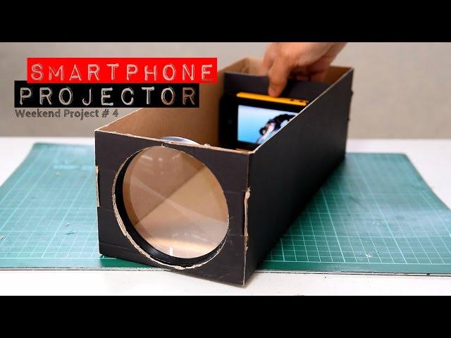 Build A Smartphone Projector! (Using Shoebox)