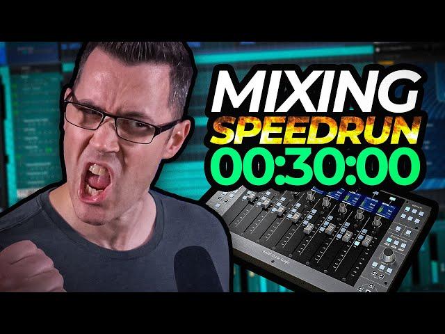 MIXING SPEED RUN! (60+ TRACKS, 30 Minutes, No Presets, ITB, From Scratch)