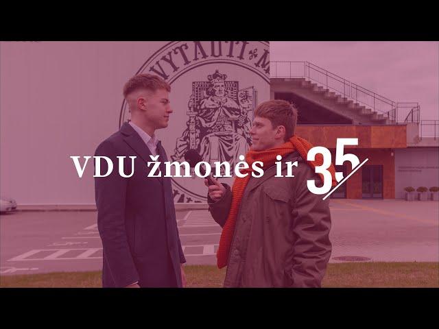 „VDU žmonės ir 35“. Jonas Pačėsas