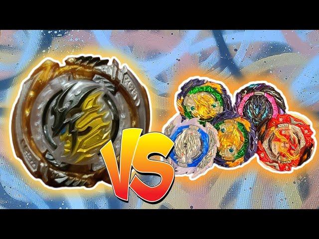 HEAVY BLADES! Modded Katana Muramasa Vs 5 LEFT SPIN BEYS! Beyblade Burst BU+ Survival Battle! ベイブレード
