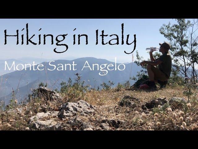 A Hike in the Mountains of Southern Italy.  Molare - Highest Point on the Sorrento/Amalfi Peninsula.