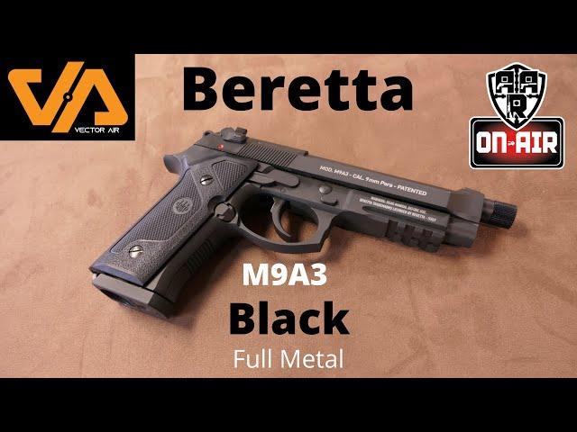 Beretta M9A3 Black "Full Metal"