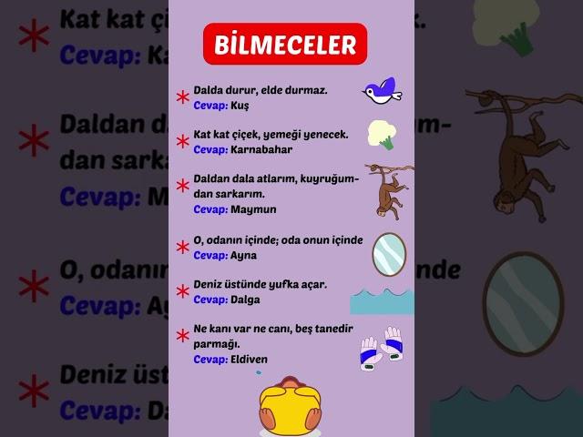 %99.10 Gülme Garantili KOMİK BİLMECELER
