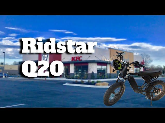 Full Day of Riding my Ridstar Q20 Ebike