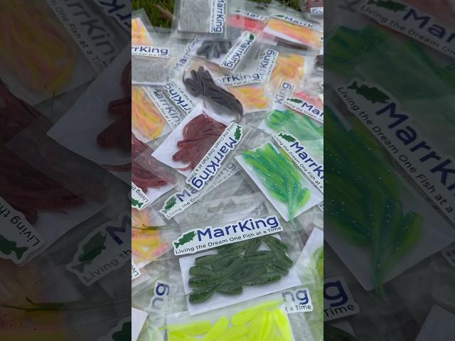 Over 10 different colors at marrking.com  #godfirst #baitmaking #bassfishing #fishing #marrking