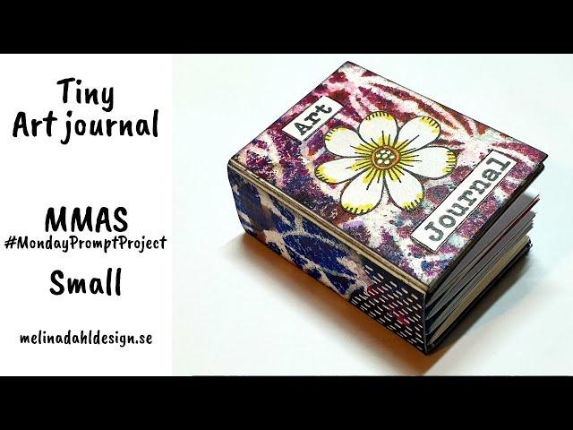 Tiny art journal, start to finish tutorial