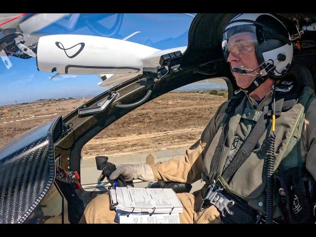 Flying Joby's Electric Air Taxi with a Pilot On Board