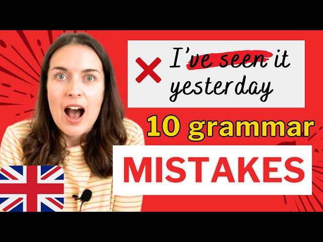 10 Very Common English Grammar Mistakes You May Be Making [and how to fix them!]