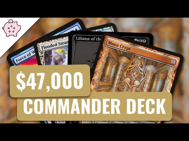 $47,000 Commander Deck | EDH | Most Expensive Commander Deck Ever | Magic the Gathering | Commander