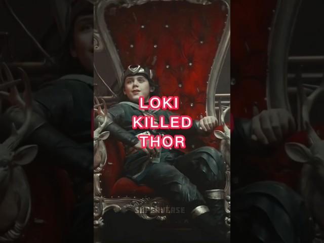 Thor Killed by Kid Loki 