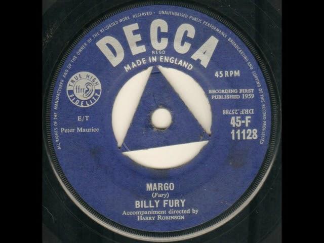 Margo   Billy Fury 1959 Decca