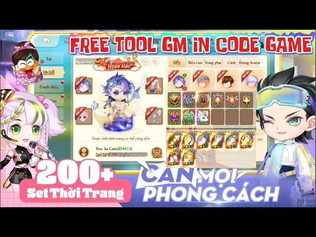 GUNPOW MOBILE LẬU VH FREE TOOL GM IN CODE GAME MIỄN PHÍ MUA HÀNG TRONG GAME VÔ HẠN FULL SET ĐỒ NẠP