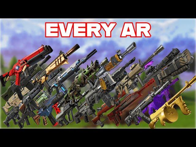 Ranking EVERY ASSAULT RIFLE In FORTNITE HISTORY From WORST To BEST