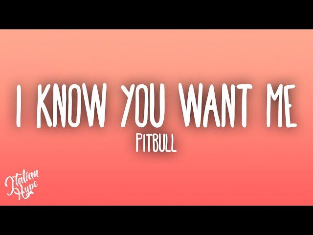 Pitbull - I Know You Want Me (Calle Ocho)