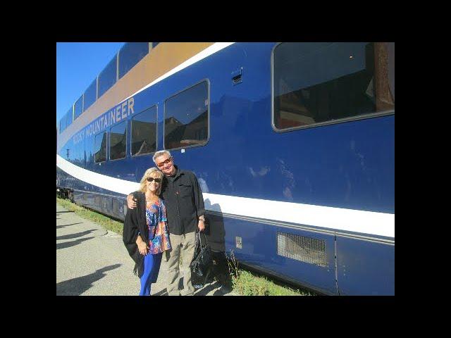 ROCKY MOUNTAINEER TRAIN FROM VANCOUVER TO CALGARY in 4 K.